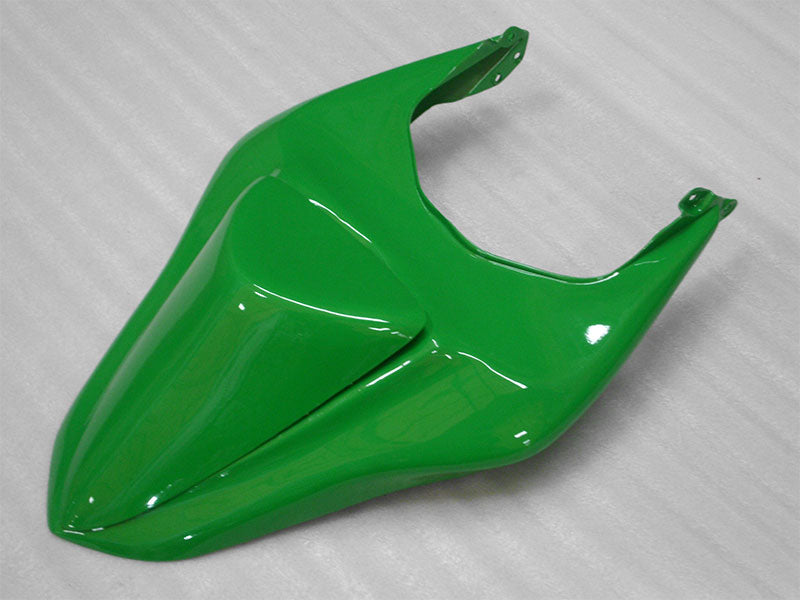 Green and Black Flame - NINJA ZX-6R 07-08 Fairing Kit