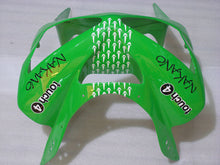 Carica l'immagine nel visualizzatore di Gallery, Green Black FUCHS - NINJA ZX-6R 03-04 Fairing Kit
