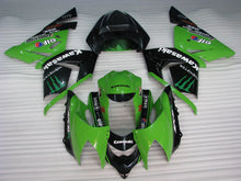 Carica immagine nel visualizzatore della galleria, Green and Black Monster - NINJA ZX-10R 04-05 Fairing Kit