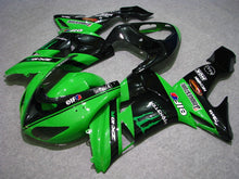 Carica immagine nel visualizzatore della galleria, Green Black Monster - NINJA ZX-10R 06-07 Fairing Kit