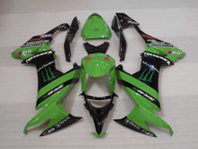 Carica immagine nel visualizzatore della galleria, Green and Black Monster - NINJA ZX-10R 08-10 Fairing Kit