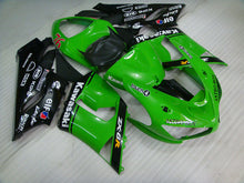 Carica l'immagine nel visualizzatore di Gallery, Green Black Monster - NINJA ZX-6R 05-06 Fairing Kit