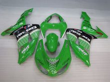Carica immagine nel visualizzatore della galleria, Green and Black Nakano - NINJA ZX-10R 06-07 Fairing Kit