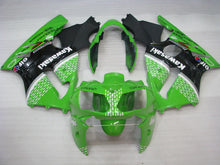 Carica l&#39;immagine nel visualizzatore di Gallery, Green and Black Nakano - NINJA ZX-12R 02-04 Fairing Kit