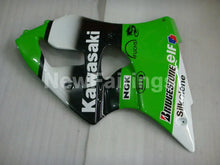 Carica l&#39;immagine nel visualizzatore di Gallery, Green and Black White FUCHS NINJA ZX 6R 00 02 Fairing Kit