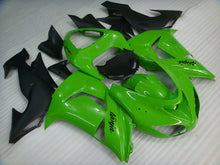 Carica immagine nel visualizzatore della galleria, Green and Matte Black Factory Style - NINJA ZX-10R 06-07 Fairing Kit