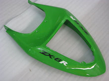 Carica l'immagine nel visualizzatore di Gallery, Green Matte Black Factory Style - NINJA ZX-6R 05-06 Fairing