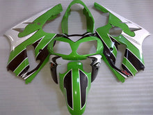 Carica l&#39;immagine nel visualizzatore di Gallery, Green and White Factory Style - NINJA ZX-12R 02-04 Fairing