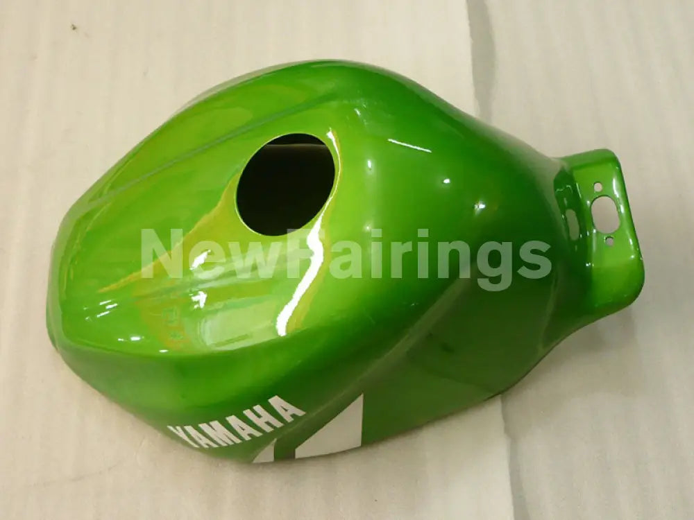 Green and White Factory Style - YZF600R Thundercat 96-07 Fairing Kit Vehicles & Parts > Vehicle Parts & Accessories >