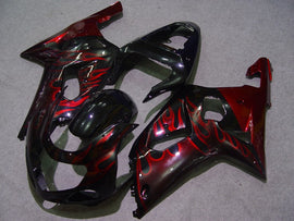 Black Red Flame - Kit carenatura GSX-R600 01-03