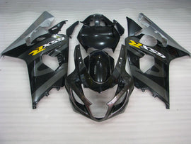 Kit carenatura stile fabbrica nero grigio e argento - GSX-R750 04-05