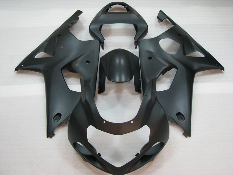 Kit carenatura GSX-R1000 00-02 nero opaco senza decalcomanie