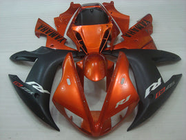 Stile da Fabbrica Arancione e Nero Opaco - Kit Carenatura YZF-R1 02-03