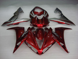Rosso Vino e Argento Stile Fabbrica - Kit Carenatura YZF-R1 04-06