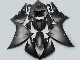 Nero opaco con decalcomanie nere Stile Factory - Kit carenatura YZF-R1 09-11
