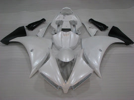 Bianco Perla e Nero Opaco Senza decalcomanie - Kit Carenatura YZF-R1 12-14