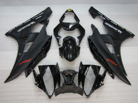 Kit carenatura stile fabbrica nero opaco - YZF-R6 06-07