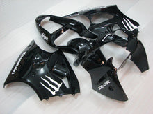 Carica l&#39;immagine nel visualizzatore di Gallery, Black Monster - NINJA ZX-6R 00-02 Fairing Kit