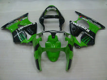 Carica l&#39;immagine nel visualizzatore di Gallery, Green and Black Monster - NINJA ZX-6R 00-02 Fairing Kit