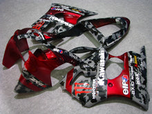 Carica l&#39;immagine nel visualizzatore di Gallery, Grey and Red Monster - NINJA ZX-6R 00-02 Fairing Kit