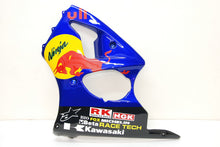 Carica l&#39;immagine nel visualizzatore di Gallery, Blue and Black Red Bull - NINJA ZX-6R 00-02 Fairing Kit