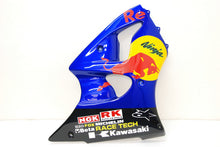Carica l&#39;immagine nel visualizzatore di Gallery, Blue and Black Red Bull - NINJA ZX-6R 00-02 Fairing Kit