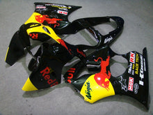 Carica l&#39;immagine nel visualizzatore di Gallery, Black Red Bull - NINJA ZX-6R 00-02 Fairing Kit
