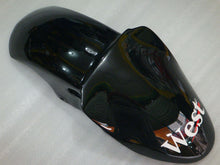 Carica l&#39;immagine nel visualizzatore di Gallery, Black and White West - NINJA ZX-6R 00-02 Fairing Kit