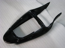 Carica l&#39;immagine nel visualizzatore di Gallery, Black and White No decals - NINJA ZX-6R 00-02 Fairing Kit