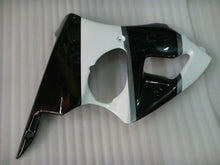 Carica l&#39;immagine nel visualizzatore di Gallery, Black and White Grey No decals - NINJA ZX-6R 00-02 Fairing Kit