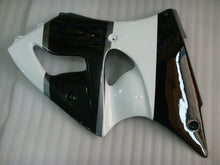 Carica l&#39;immagine nel visualizzatore di Gallery, Black and White Grey No decals - NINJA ZX-6R 00-02 Fairing Kit