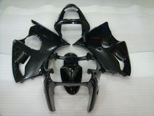 Carica l&#39;immagine nel visualizzatore di Gallery, Gloss Black Factory Style - NINJA ZX-6R 00-02 Fairing Kit