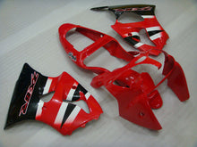 Carica l&#39;immagine nel visualizzatore di Gallery, Red and Black Factory Style - NINJA ZX-6R 00-02 Fairing Kit