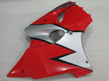 Carica l&#39;immagine nel visualizzatore di Gallery, Red and Silver Factory Style - NINJA ZX-6R 00-02 Fairing Kit