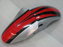 Carica l&#39;immagine nel visualizzatore di Gallery, Red and Silver Factory Style - NINJA ZX-6R 00-02 Fairing Kit