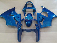 Carica l&#39;immagine nel visualizzatore di Gallery, Gloss Blue Factory Style - NINJA ZX-6R 00-02 Fairing Kit
