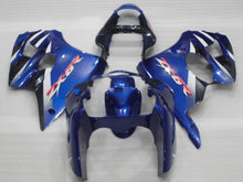 Carica l&#39;immagine nel visualizzatore di Gallery, Blue and Black Factory Style - NINJA ZX-6R 00-02 Fairing Kit