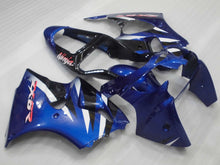 Carica l&#39;immagine nel visualizzatore di Gallery, Blue and Black Factory Style - NINJA ZX-6R 00-02 Fairing Kit