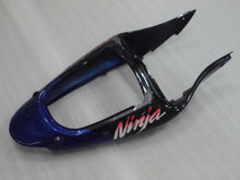 Carica l&#39;immagine nel visualizzatore di Gallery, Blue and Black Factory Style - NINJA ZX-6R 00-02 Fairing Kit