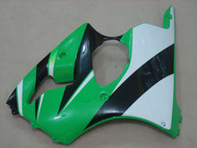 Carica l&#39;immagine nel visualizzatore di Gallery, Green Black Factory Style - NINJA ZX-6R 00-02 Fairing Kit