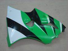 Carica l&#39;immagine nel visualizzatore di Gallery, Green Black Factory Style - NINJA ZX-6R 00-02 Fairing Kit