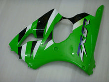 Carica l&#39;immagine nel visualizzatore di Gallery, Green and Black Factory Style - NINJA ZX-6R 00-02 Fairing Kit