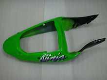 Carica l&#39;immagine nel visualizzatore di Gallery, Green and Black Factory Style - NINJA ZX-6R 00-02 Fairing Kit