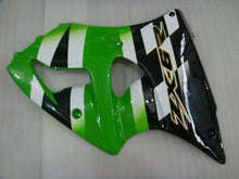 Carica l&#39;immagine nel visualizzatore di Gallery, Black Green Factory Style - NINJA ZX-6R 00-02 Fairing Kit