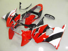 Carica l&#39;immagine nel visualizzatore di Gallery, Red Black and White Factory Style - NINJA ZX-6R 00-02 Fairing Kit