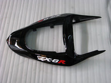 Carica l&#39;immagine nel visualizzatore di Gallery, Black and Red Flame - NINJA ZX-6R 03-04 Fairing Kit
