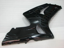Carica l&#39;immagine nel visualizzatore di Gallery, Black and Grey Flame - NINJA ZX-6R 03-04 Fairing Kit