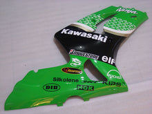 Carica l&#39;immagine nel visualizzatore di Gallery, Green Black FUCHS - NINJA ZX-6R 03-04 Fairing Kit
