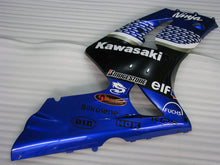 Carica l&#39;immagine nel visualizzatore di Gallery, Blue and Black FUCHS - NINJA ZX-6R 03-04 Fairing Kit