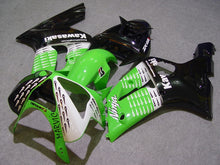 Carica l&#39;immagine nel visualizzatore di Gallery, Black and Green FUCHS - NINJA ZX-6R 03-04 Fairing Kit